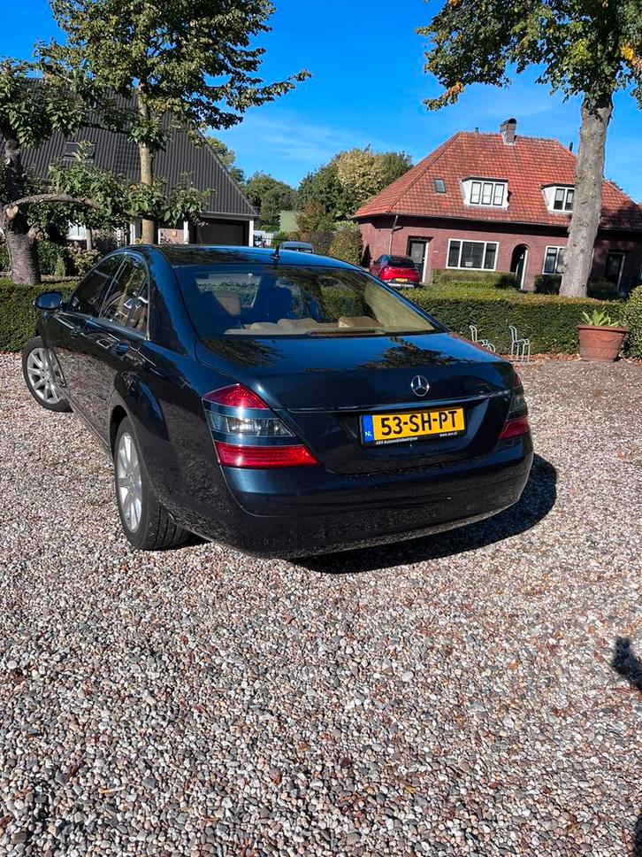 Mercedes-Benz S-Klasse 3.5 S350 AUT 2006 Zwart., Auto's, Mercedes-Benz, Particulier, S-Klasse, Benzine, D, Sedan, Automaat, Origineel Nederlands