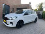 Uniek mooie space star Wit parelmoer/piano Black high glossy, Auto's, Mitsubishi, Voorwielaandrijving, Stof, USB, Handgeschakeld