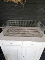 Antiek brocante vintage draadmand, Ophalen