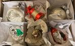 Doosje met 6 oude Kerstfiguren/ballen., Verzenden, Gebruikt