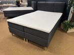 Boxspring 140x200cm Grijs Direct/Leverbaar/Enschede E-7189, Mwonenenslapen, Mwonenenslapen@ziggo.nl, 200 cm, Oliemolensingel 70