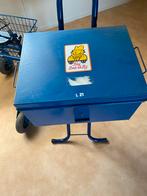 Oude Stalen Geldkist / Postkist - Collectorsitem, Ophalen of Verzenden