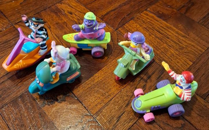 McDonalds Rev-Ups 1993, Verzamelen, Poppetjes en Figuurtjes, Zo goed als nieuw, Ophalen of Verzenden
