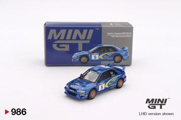 Mini GT 1/64 - Subaru Impreza WRC99 1999 Australia #5 Mgt358 beschikbaar voor biedingen