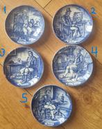 Wedgwood Old Chelsea kleine blauwe schaaltjes, Huis en Inrichting, Keuken | Servies, Gebruikt, Ophalen of Verzenden, Schaal of Schalen