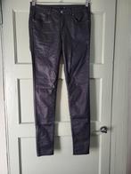 Supertrash Peppy Black Lederlook Jeans W32, Maat 38/40 (M), Supertrash, Zwart, Ophalen of Verzenden