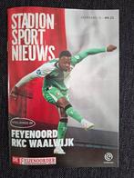 Programmaboekje Feyenoord - RKC Waalwijk 14.05.2025, Verzamelen, Sportartikelen en Voetbal, Ophalen of Verzenden, Nieuw