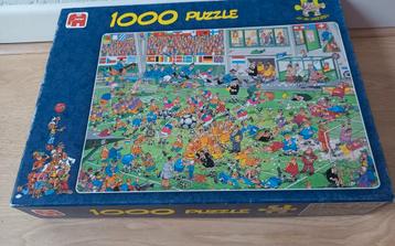 Jan van Haasteren Puzzel 500 en 1000 stuks zgan  beschikbaar voor biedingen