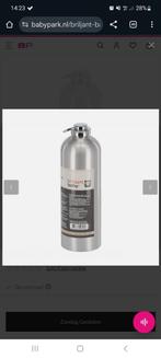 2 nieuwe Briljant Baby aluminium kruik flessen + 2 hoezen -, Ophalen of Verzenden, Nieuw