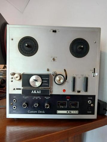 AKAI X-165-D bandrecorder – inclusief stofkap beschikbaar voor biedingen