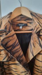 Vintage panter dames jas, Kleding | Dames, Jassen | Winter, Ophalen of Verzenden, Zo goed als nieuw, Maat 38/40 (M), Bruin