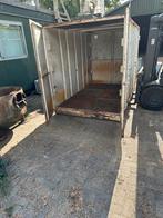 Milieu Container met Opvangvloer, Ophalen