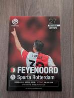 Feyenoord wedstrijdmagazine FEY-SPA, Ophalen of Verzenden, Zo goed als nieuw, Feyenoord, Boek of Tijdschrift