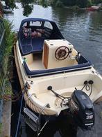 Sloep Oud Huijzer 510  + 20pk Suzuki motor, Watersport en Boten, Ophalen, 10 tot 30 pk, Gebruikt, 3 tot 6 meter