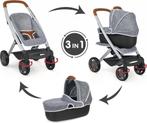 Poppenwagen Smoby Baby Confort 3in1 Wandelwagen Grijs, Ophalen, Gebruikt, Overige typen