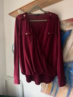 Guess by Marciano Bordeaux Blouse - Maat S, Kleding | Dames, Nieuw, Ophalen of Verzenden, Guess by Marciano, Maat 36 (S)