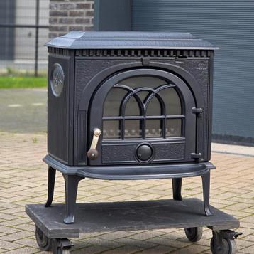 Houtkachel Jotul F8TD Blueblack Emaille kachel vrijstaand beschikbaar voor biedingen
