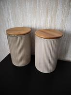 Aardewerk voorraadpot (set 2), Ophalen of Verzenden, Zo goed als nieuw