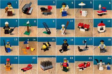 Lego City 7724 Advent Calendar 2008 beschikbaar voor biedingen