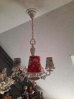 kleine kroonluchter en wandlamp, Huis en Inrichting, Lampen | Kroonluchters, Ophalen of Verzenden, Gebruikt
