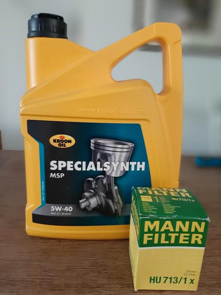 Kroon Olie Specialsynth MSP 5W-40 5L, Auto diversen, Onderhoudsmiddelen, Ophalen of Verzenden