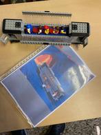 lego trein 9v, Kinderen en Baby's, Ophalen of Verzenden, Gebruikt, Complete set, Lego