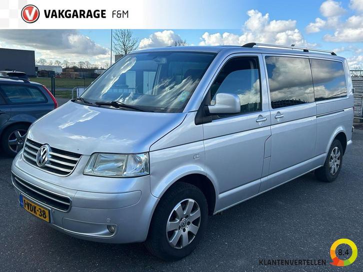 Volkswagen Transporter 2.5 TDI 340 Highline DC Slipt in derd, Auto's, Bestelauto's, Bedrijf, Te koop, ABS, Airbags, Airconditioning