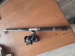 Telescoop zeehengel lengte 450 cm, Watersport en Boten, Ophalen, Zo goed als nieuw, Complete set