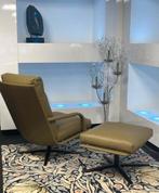SALE Leolux Kudo draaifauteuil +hocker NEW €4585,-, Ophalen, Nieuw, 75 tot 100 cm