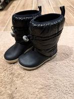 Zwarte Crocs snowboots C11 (28/29) - Fleece gevoerd, Ophalen of Verzenden, Gebruikt, Jongen of Meisje, Laarzen
