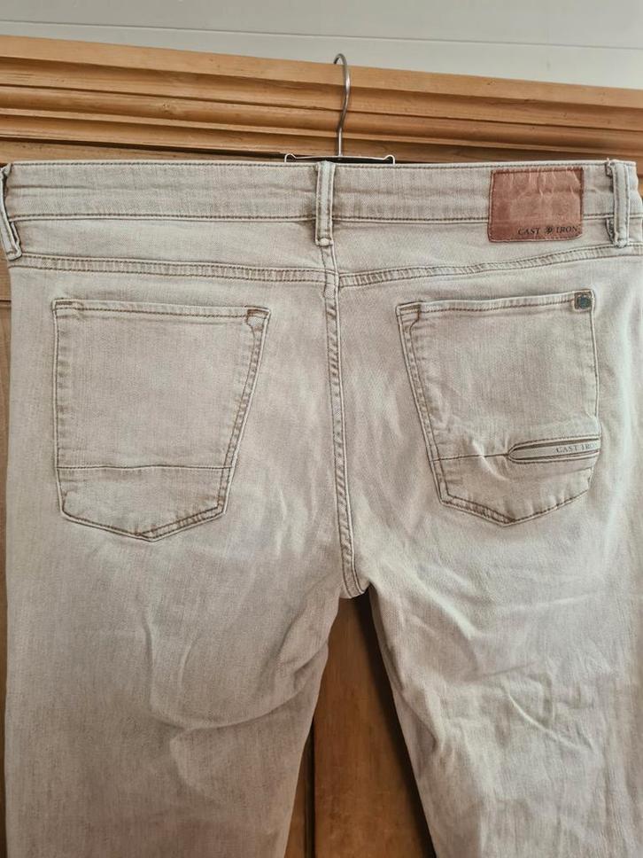 In Goede Staat! - Cast Iron - Spijkerbroek, Maat W34/L36., Kleding | Heren, Spijkerbroeken en Jeans, Gedragen, W33 - W34 (confectie 48/50)