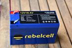 Rebel-cell 12V18 AV voerboot accu Nieuw met 3 jaar garantie!, Ophalen of Verzenden, Gebruikt, Overige typen