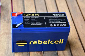 Rebel-cell 12V18 AV voerboot accu Nieuw met 3 jaar garantie! beschikbaar voor biedingen