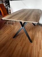 Eettafel Hanna eikenlook 160x90 (Leen Bakker), Huis en Inrichting, Tafels | Eettafels, 200 cm of meer, Zo goed als nieuw, Vijf personen of meer