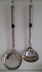 Leifheit Proline schuimspaan soeplepel pizzasnijder ea, Ophalen, Rvs of Chroom, Los bestek