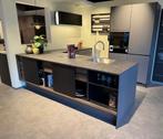 HOEK HOEKKEUKEN KVIK PRATO DARK GREY met X module, Huis en Inrichting, Keuken | Complete keukens, Ophalen, Hoekkeuken, Nieuw, Grijs