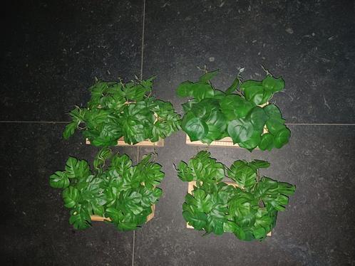 Zgan 8 kleine kunstplantjes, Huis en Inrichting, Woonaccessoires | Kunstplanten en Kunstbloemen, Zo goed als nieuw, Ophalen of Verzenden