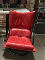 Rolf Benz Torino Draaifauteuil, Huis en Inrichting, Fauteuils, Ophalen, Gebruikt, Leer, 75 tot 100 cm