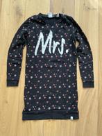NIK & NIK jurk, maat 164, sweatjurk zwart met sterren, Gebruikt, Meisje, Nik&Nik, Ophalen of Verzenden