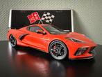 Chevrolet Corvette C8 (top speed 1:18), Ophalen of Verzenden, Zo goed als nieuw, Auto, Overige merken