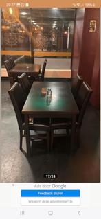 4 bartafels en 16 stoelen, Huis en Inrichting, Barren, Ophalen, Gebruikt