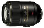 Nikon AF-S 105mm f/2.8 VR Micro lens in perfecte staat, Audio, Tv en Foto, Fotografie | Lenzen en Objectieven, Ophalen, Zo goed als nieuw