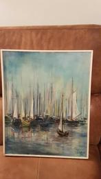 olieverf Tineke Scholte Wagenaar v Erik Verkade Windstilte, Ophalen