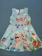 Elsa Jurk - Lichtblauw - Maat 110, Kinderen en Baby's, Kinderkleding | Maat 110, Gebruikt, Meisje, Ophalen of Verzenden, Jurk of Rok