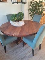 6 eetkamerstoelen,, Ophalen of Verzenden, Gebruikt, Rechthoekig, 50 tot 100 cm