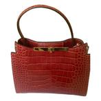 Gianni Chiarini bag raspberry red color, Sieraden, Tassen en Uiterlijk, Tassen | Damestassen, Ophalen of Verzenden, Zo goed als nieuw