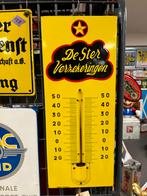 Oude De Ster Verzekeringen Thermometer Emaille Reclamebord, Ophalen of Verzenden