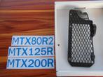 Gebruikte Grill Kap Radiateur Honda MTX80RII-MTX125R-MTX200R, Verzenden