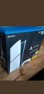 Playstation 5 Slim in nieuwstaat + 2 controllers + monitor, Ophalen of Verzenden, Zo goed als nieuw