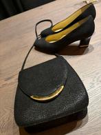 Linea wallys venezia maat 37 schoenen met tas, Pumps, Zwart, Ophalen of Verzenden, Gedragen